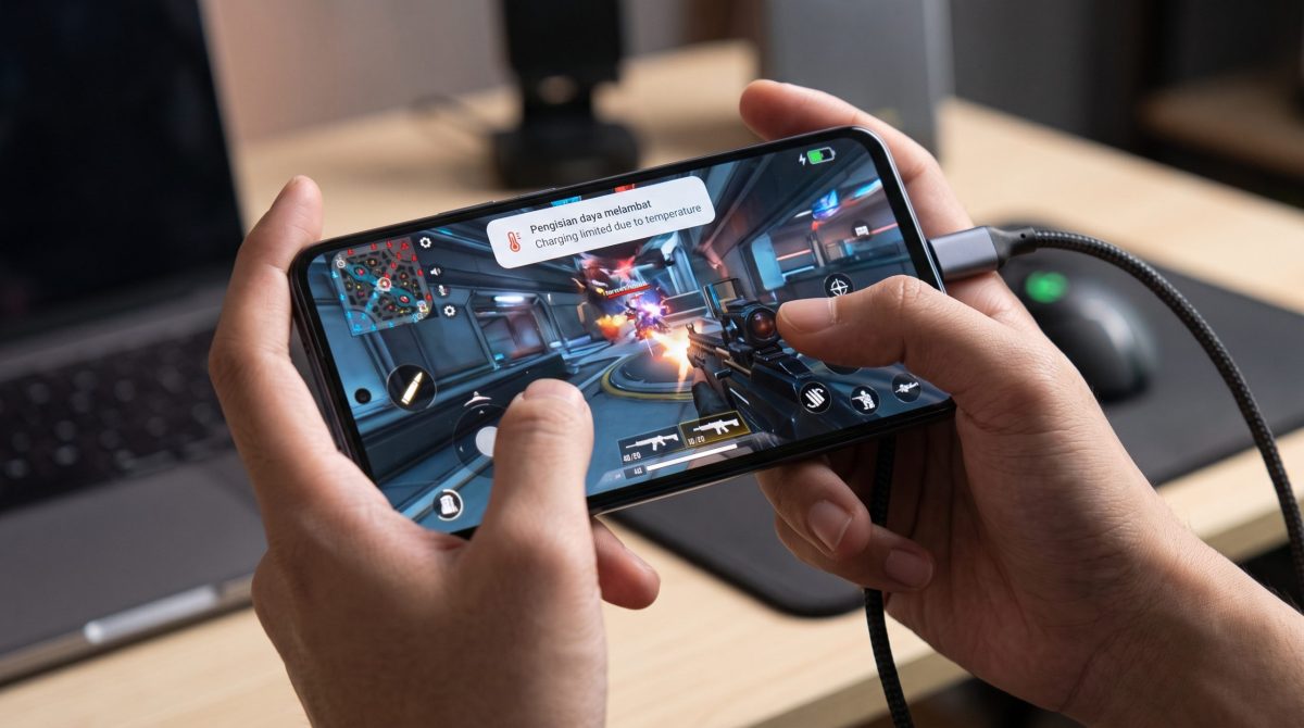 Baterai HP Mengisi Terlalu Lambat Saat Main Game? Cek Fitur Thermal Throttling