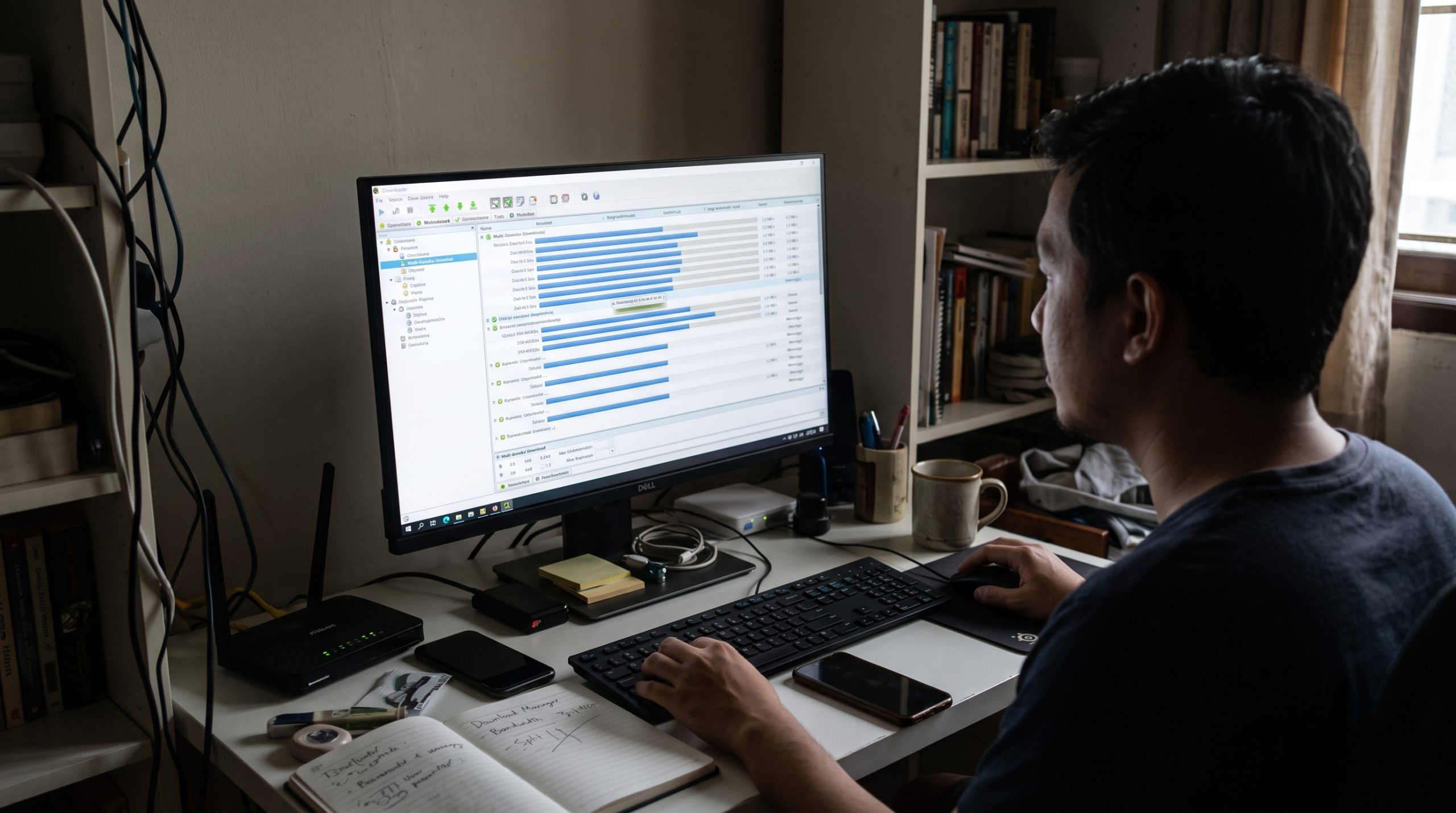 Manajer Unduhan Multi-Koneksi Terbuka: Memaksimalkan Bandwidth Internet Terbatas
