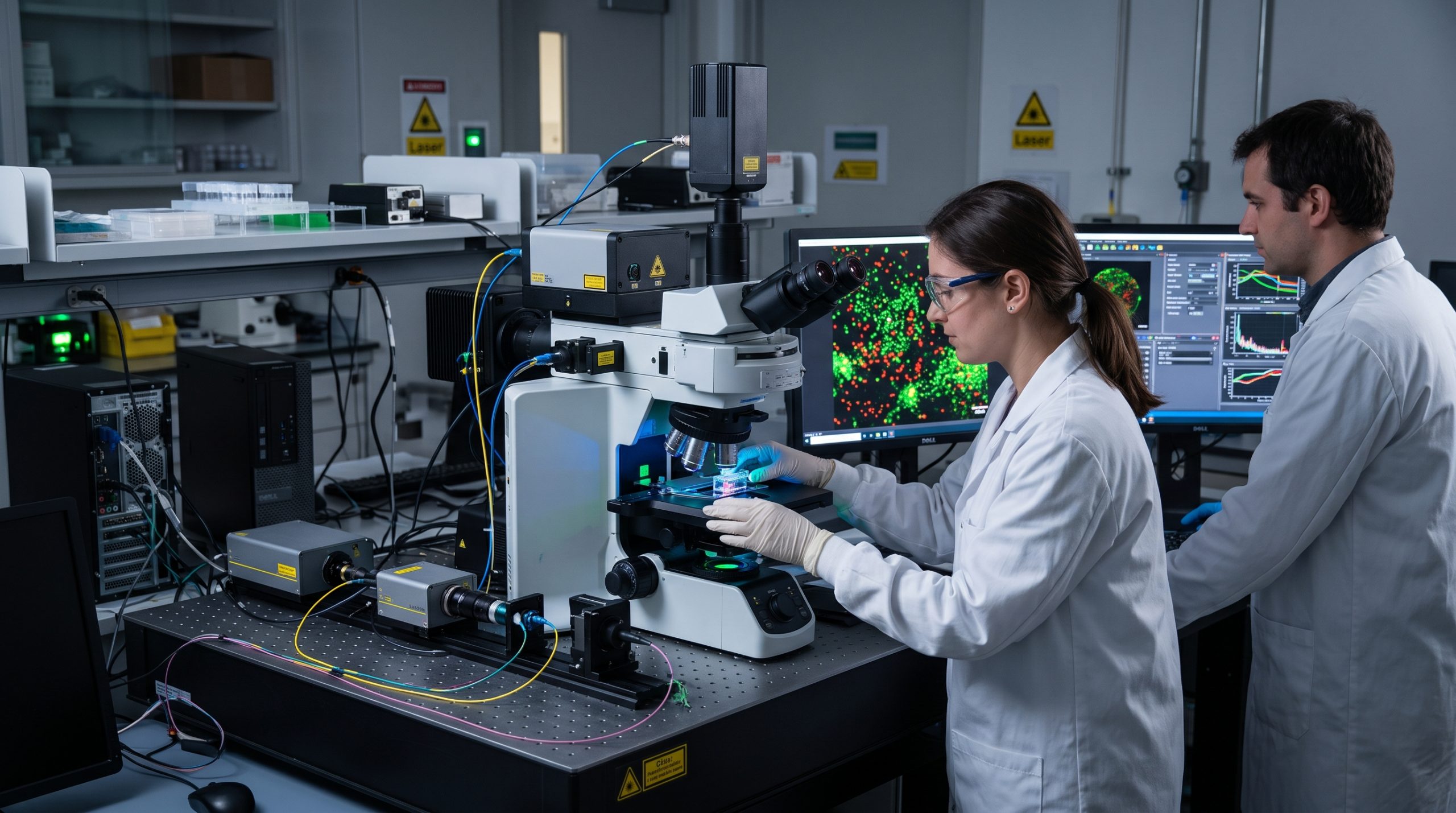 Mikroskop Optik Super-Resolusi Baru: Rekam Aktivitas Virus Hidup Tanpa Radiasi