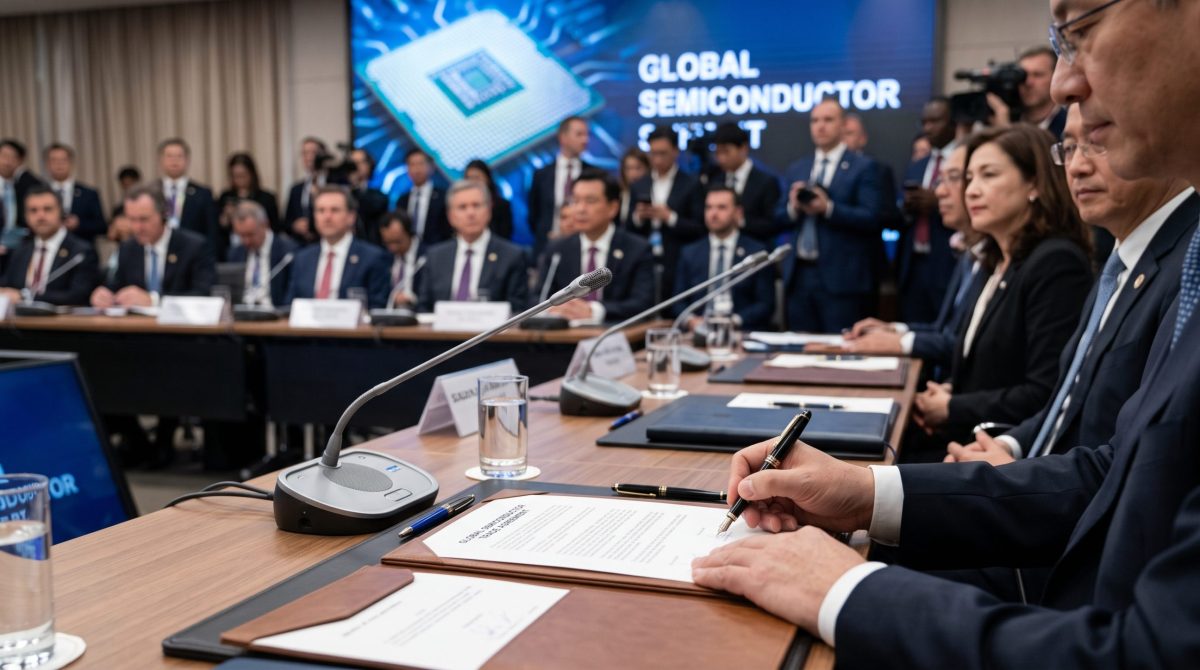 Kesepakatan Dagang Komponen Semikonduktor Global Diteken: Pasokan Chip Dijamin Aman