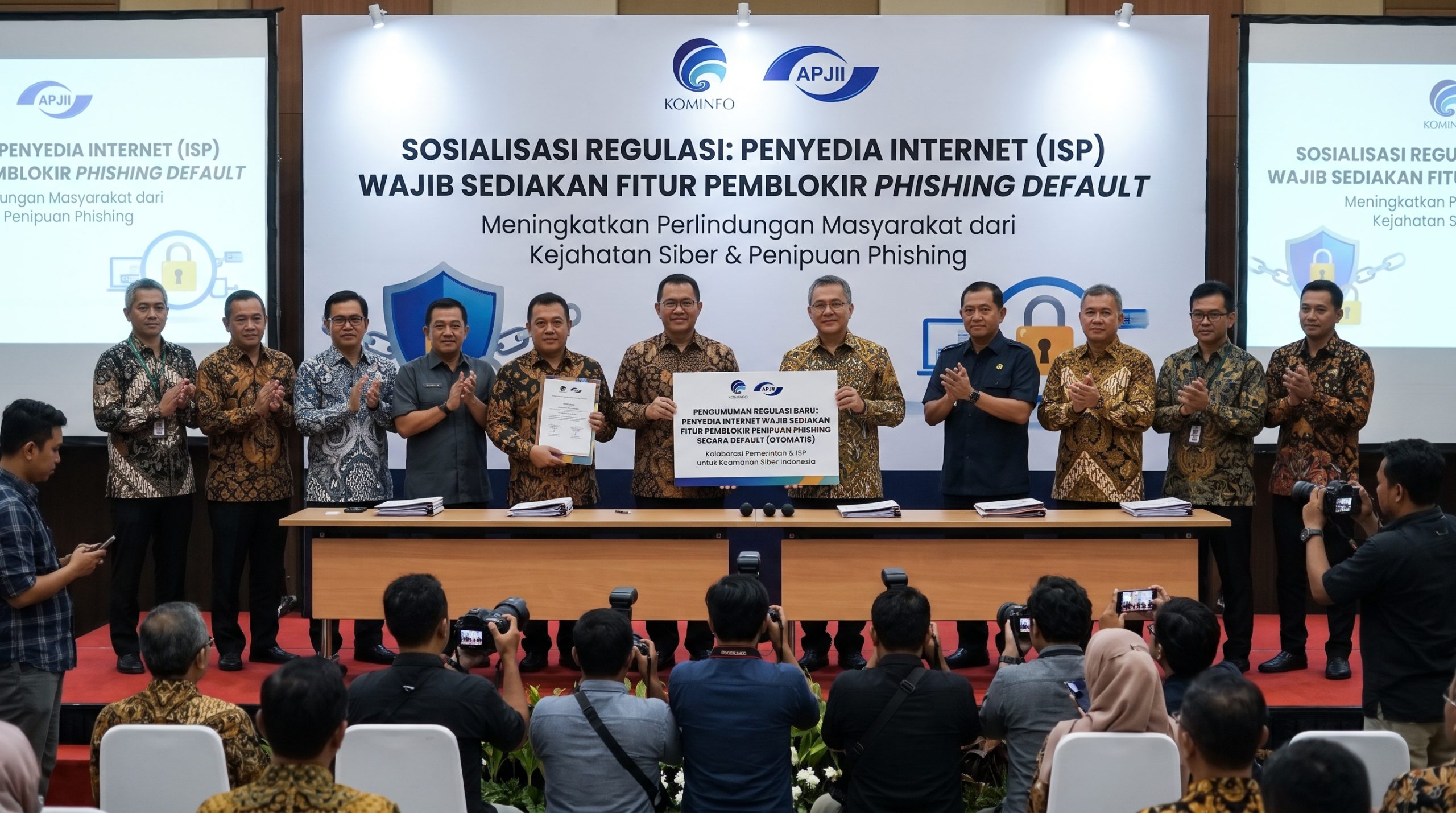 Penyedia Internet Wajib Sediakan Fitur Pemblokir Penipuan Phishing Default