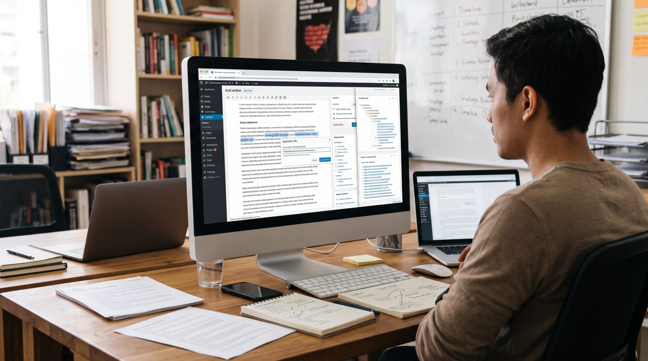 Strategi Penataan Anchor Text Internal: Memperkuat Sinyal Relevansi Topik Artikel